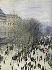 Famous Des Paintings - Boulevard des Capucines